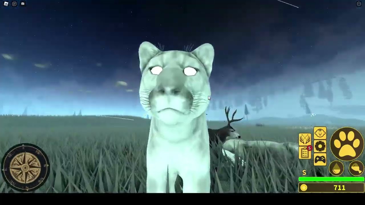 Roblox - Yellowstone Unleashed - Caçando como uma Puma!!