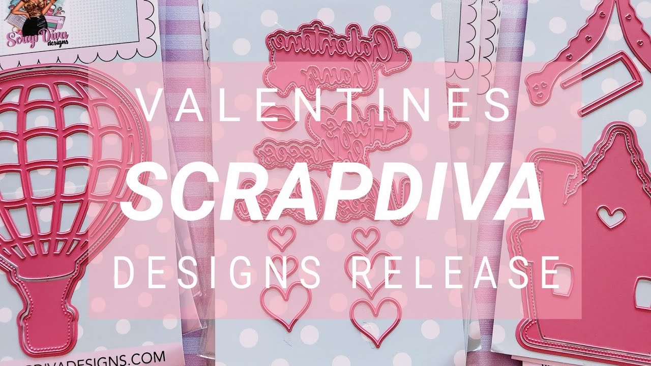 Valentine's Jan 9 Release from ScrapDiva Designs 