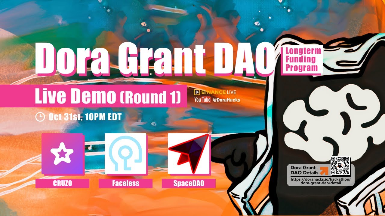 Dora Grant DAO Community Voting Round 1 Grant Applicants Demo 02