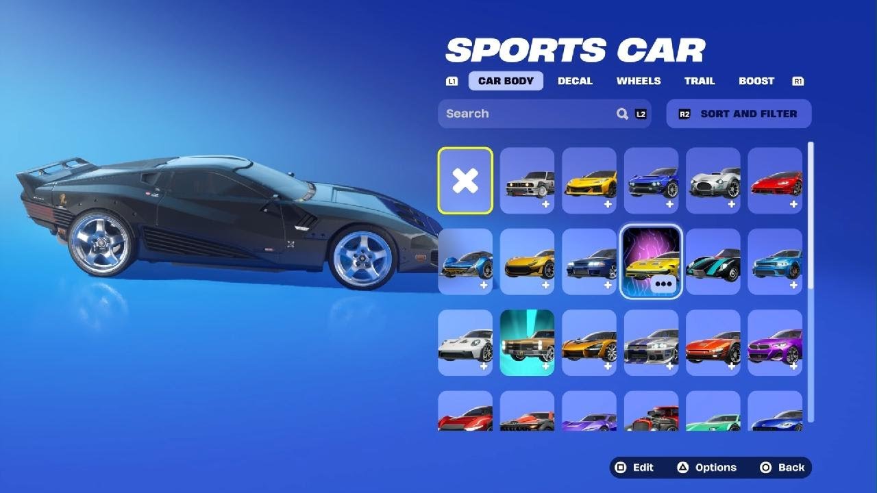My Fortnite Cars Showcase