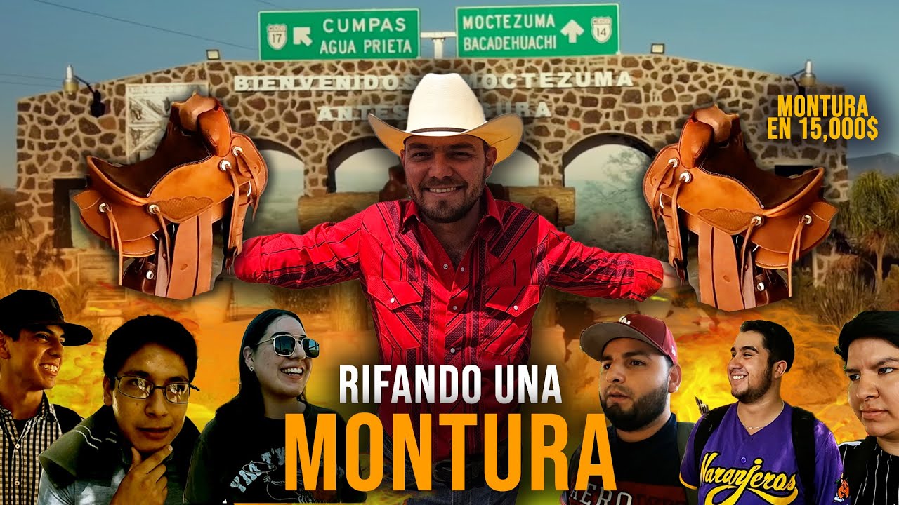 Rifando una MONTURA hecha en Moctezuma, Sonora | Universitarios compiten para ganar...