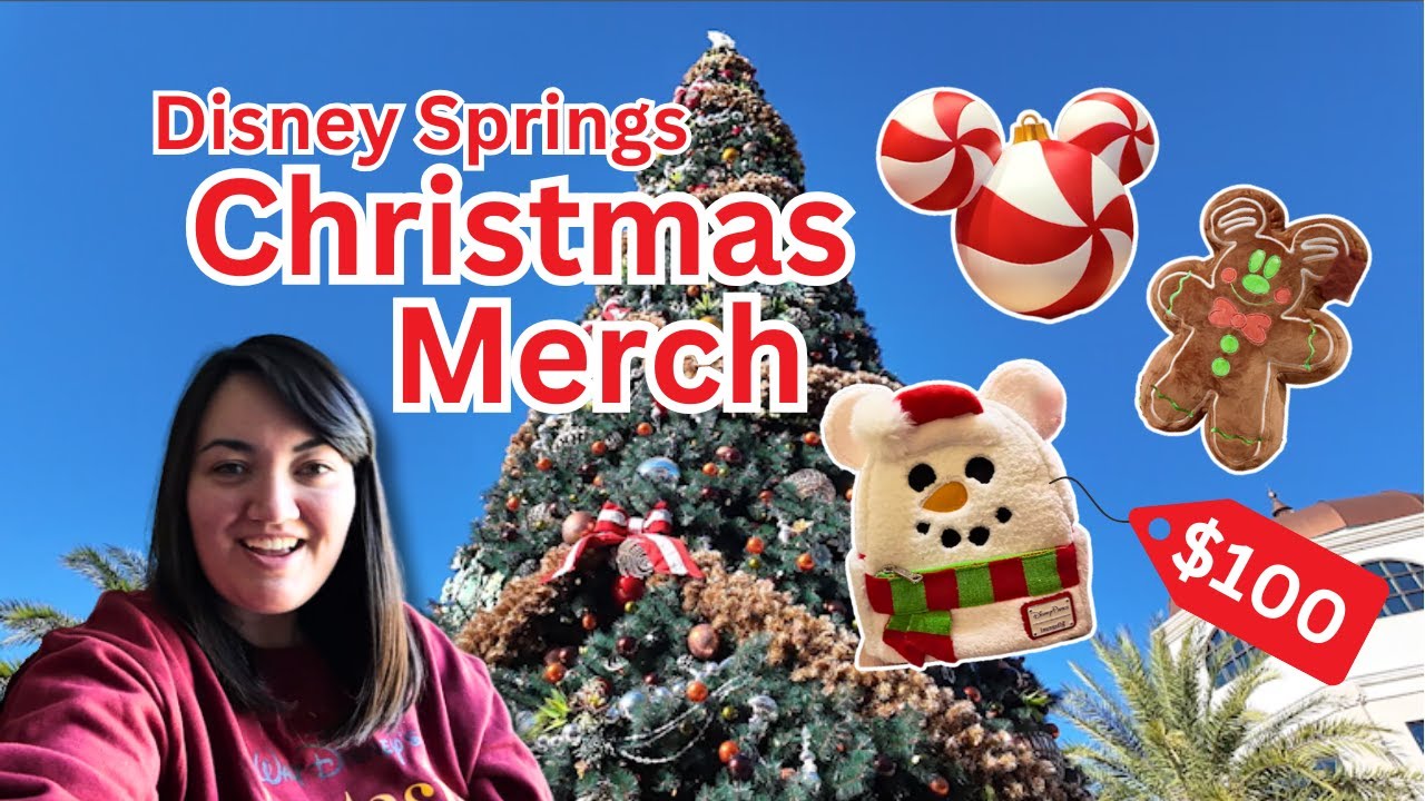 Disney Springs Christmas Merch 2024 and an Universal Endless Summer Dockside Room Tour!