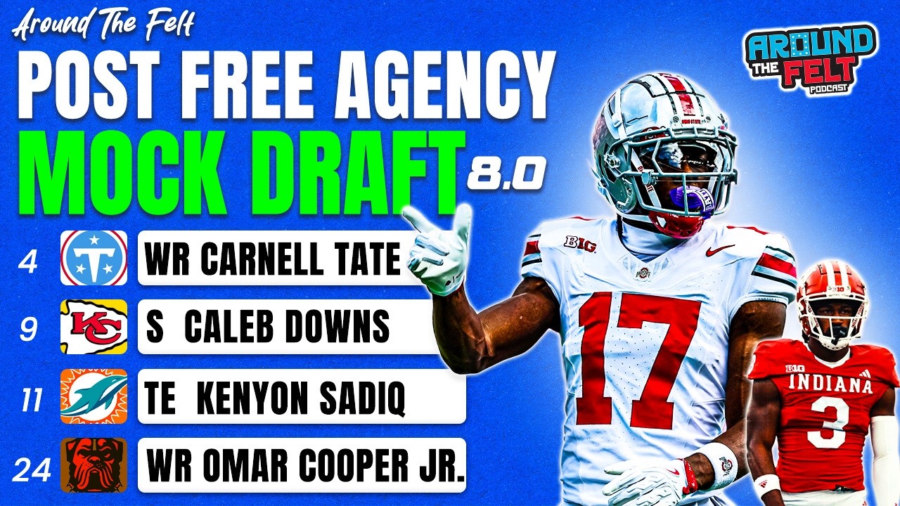 Post-Free Agency 2026 NFL Mock Draft 8.0 | Full 1st Round Predictions