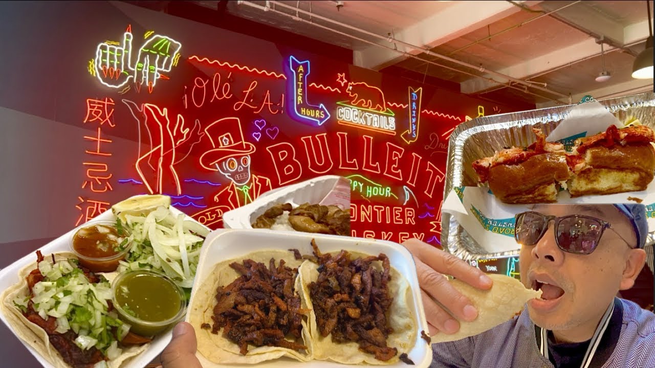 Tacos, Tacos, Tacos at Grand Central Market in Los Angeles