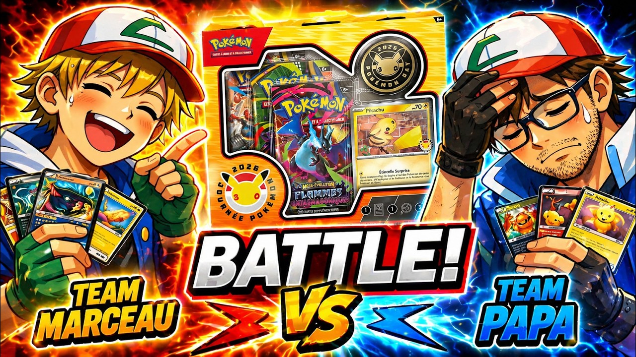 Il m’a détruit… 😱 Coffret Pokémon 30 ans (Battle Père VS Fils)