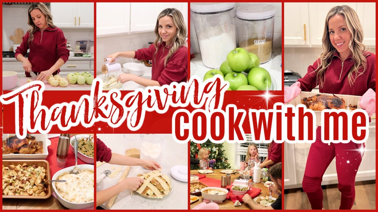 *NEW* THANKSGIVING 2022 COOK WITH ME EASY THANKSGIVING RECIPE GLUTEN FREE TIFFANI BEASTON HOMEMAKING