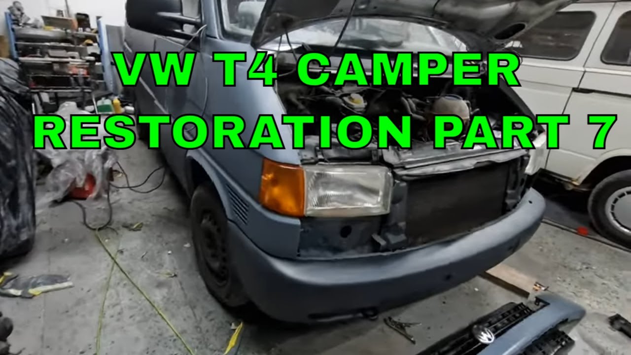 VW T4 Transporter 1.9td Restoration to CAMPER Van Part 7