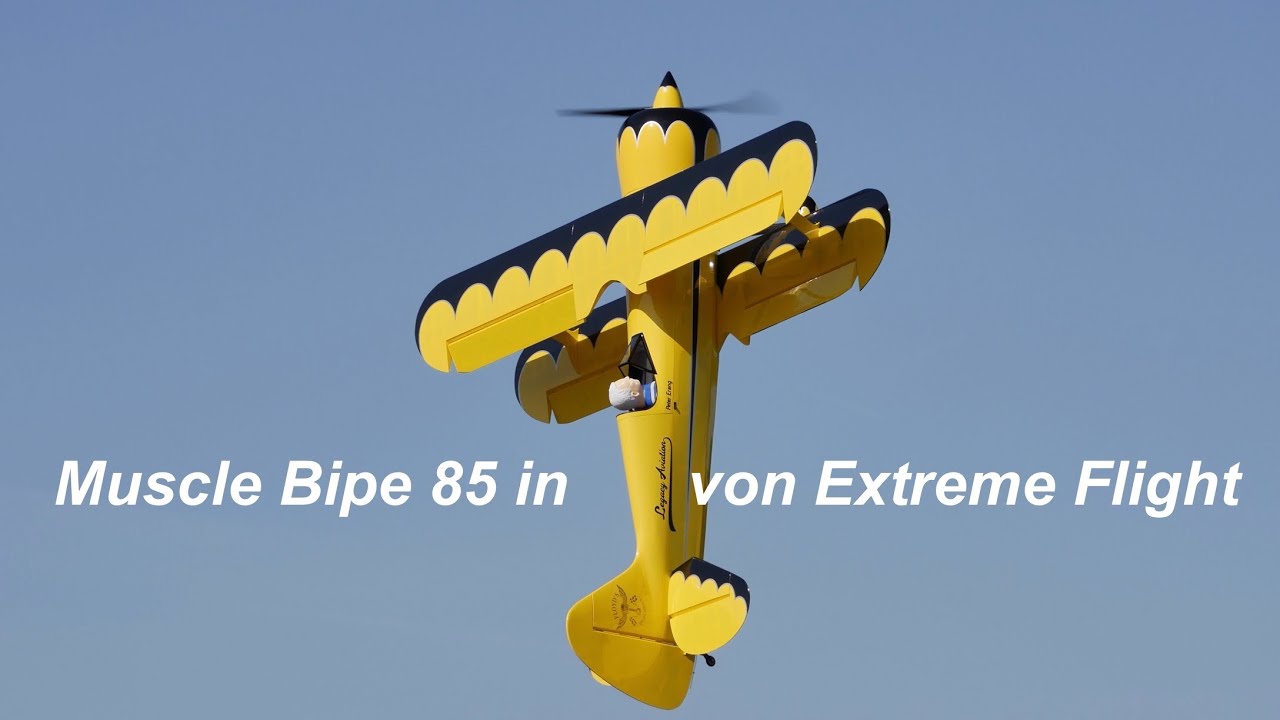 Muscle Bipe85 von Extreme Flight RC