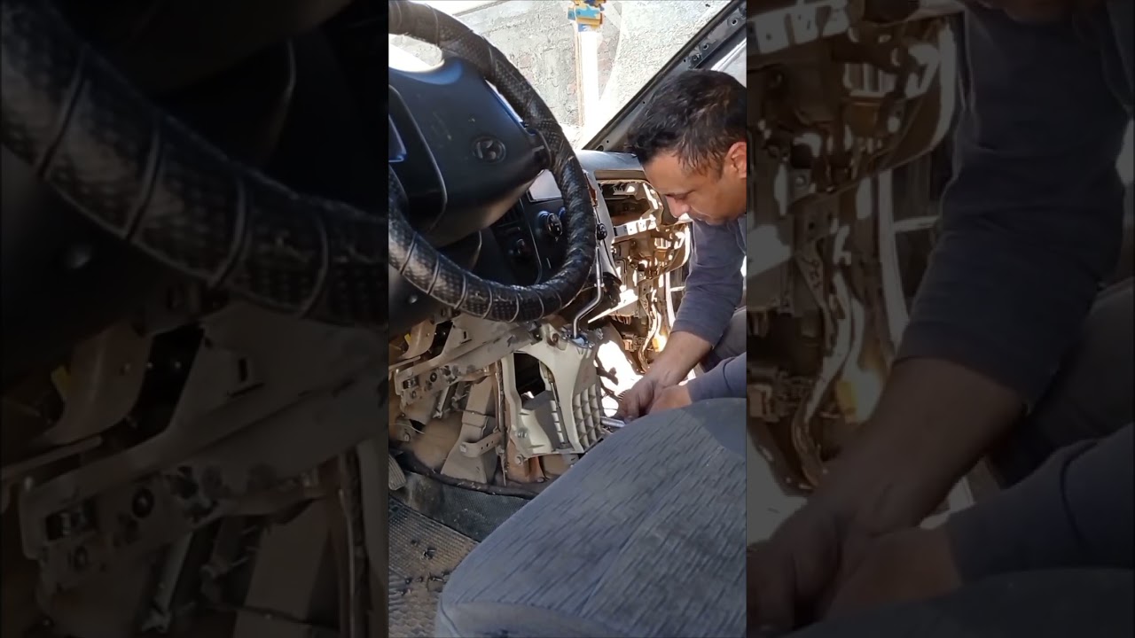 Cambio de evaporador furgón Hyundai H1 2015