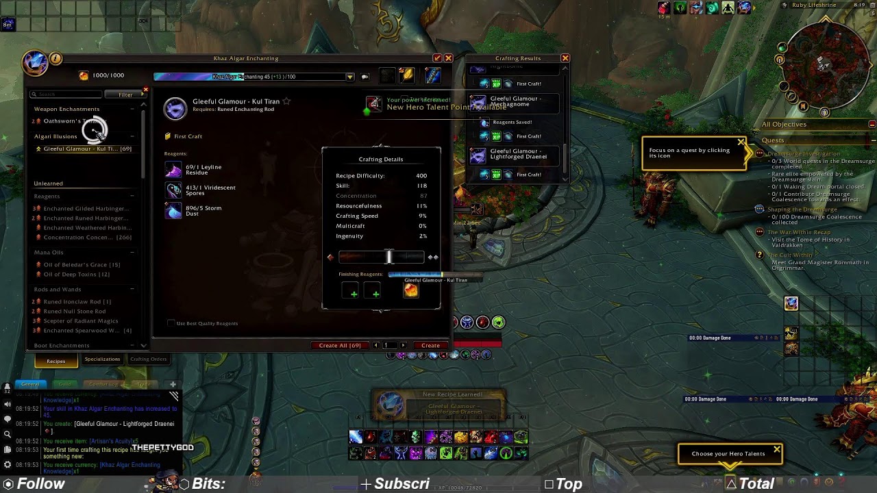 Speed Leveling 7 Alts
