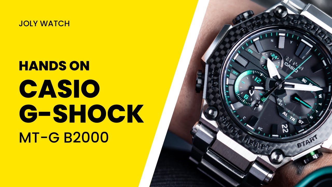 Hands On Casio G-Shock MT-G B2000 Watch