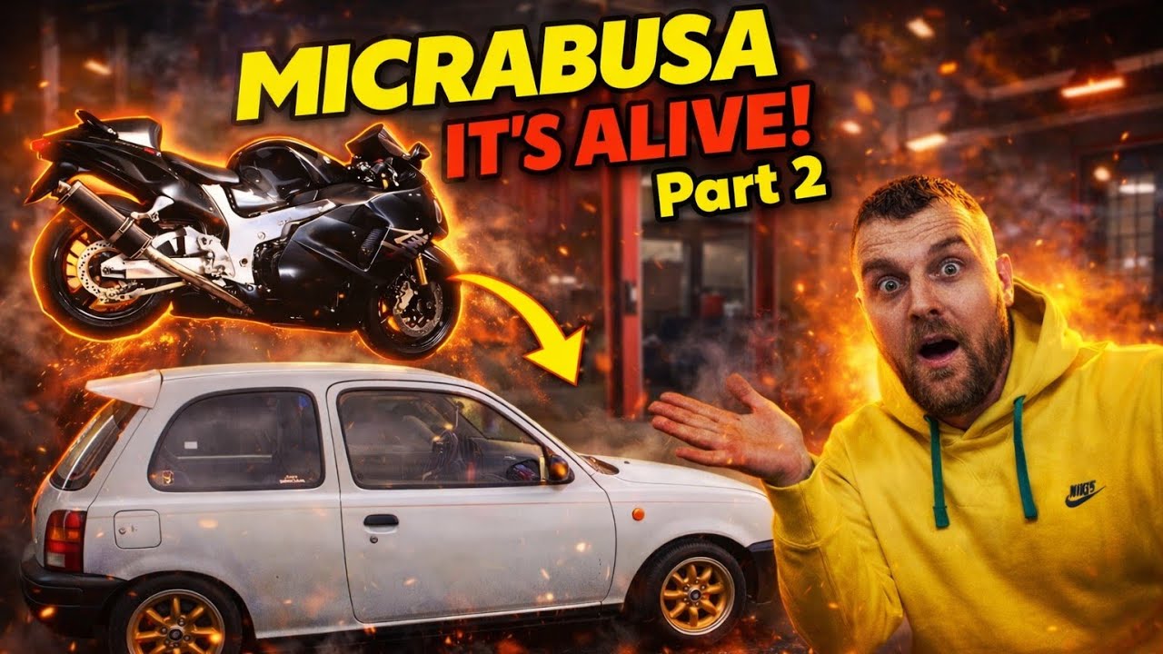 FIRST START! Hayabusa-Powered K11 Micra Is ALIVE 😳