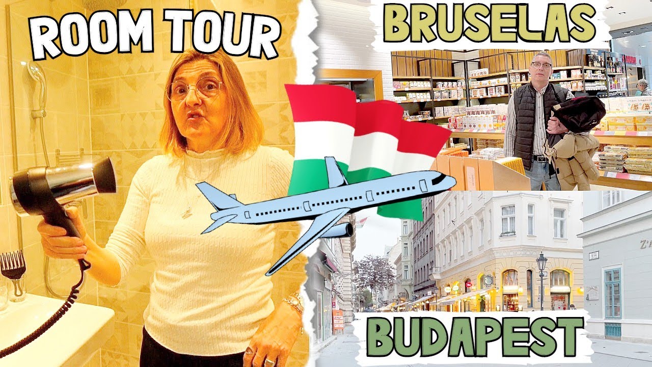 VISITAMOS 3 PAÍSES en MENOS de 24 HORAS!! + ROOM TOUR!! + DEMASIADO CARO!! ✈️🇭🇺| LorenaAndCia