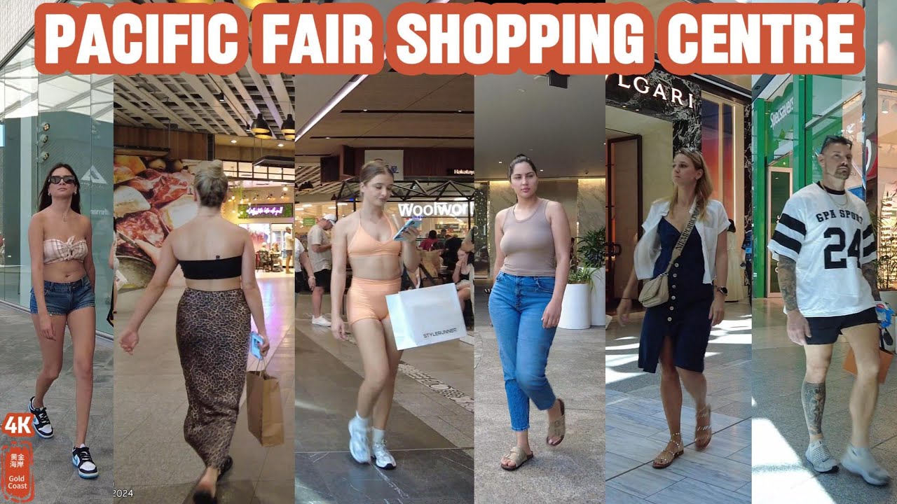 [4k] Explore Pacific Fair Shopping Centre Wednesday 13 November 2024 | Gold Coast | QLD | Australia