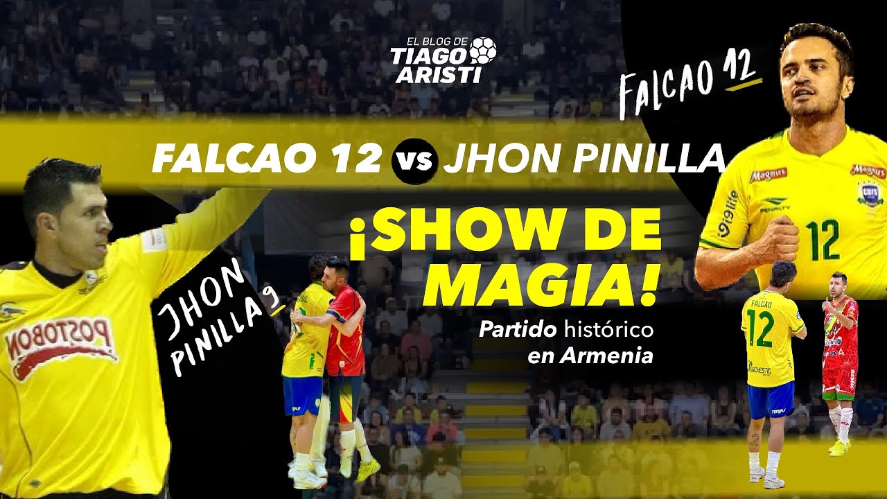 Falcao 12 (Brasil) vs Pinilla (Caciques) ¡PARTIDO HISTÓRICO￼! ￼🔥 MAGIA en Armenia ⚡️