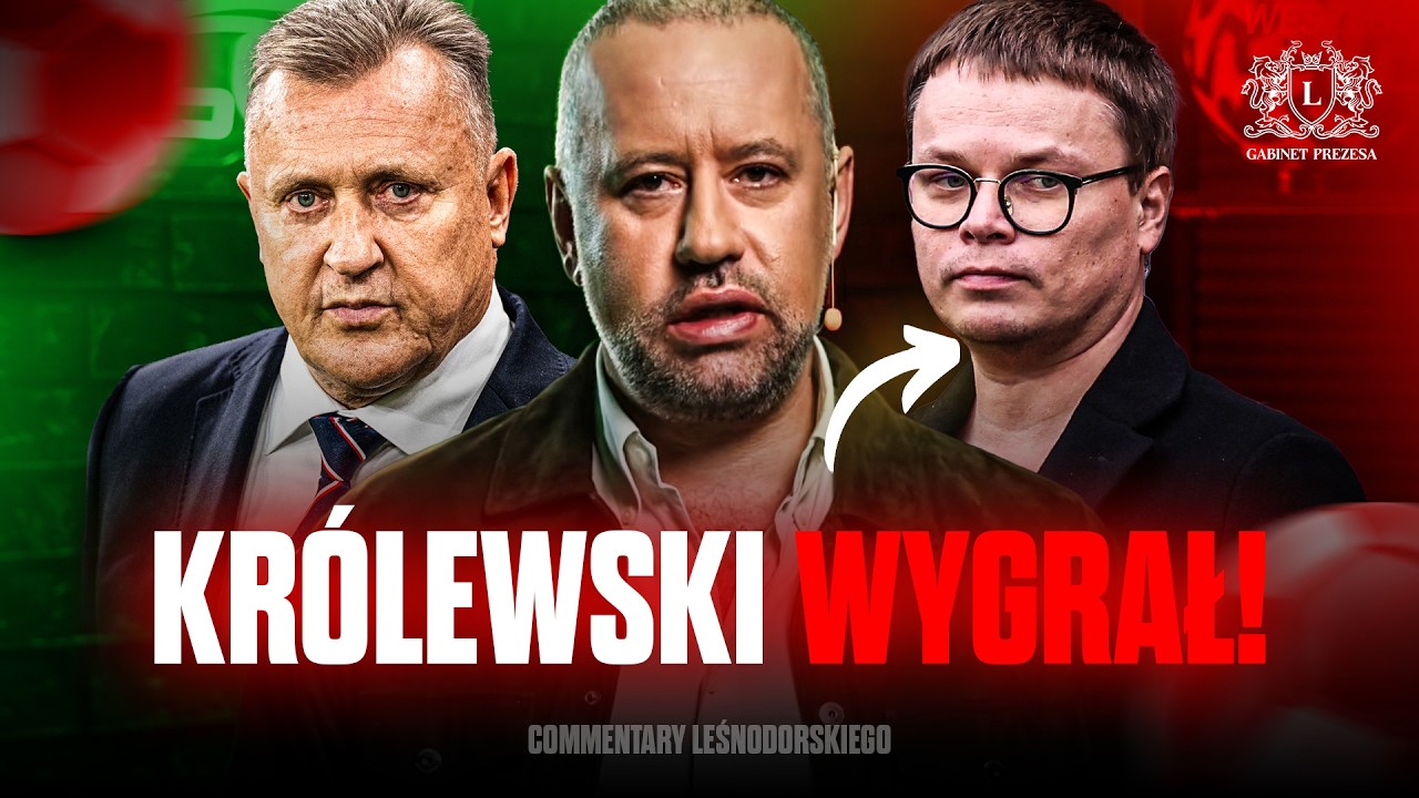 LEŚNODORSKI O KULESZY, PZPN, KRÓLEWSKIM I ŚLĄSK - WISŁA: TO KOMPROMITACJA | GABINET PREZESA
