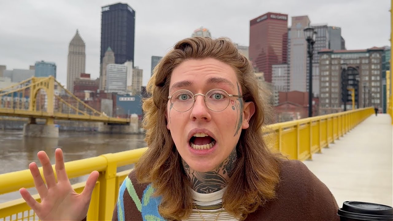 my first time in Pittsburgh + I have a stalker...
