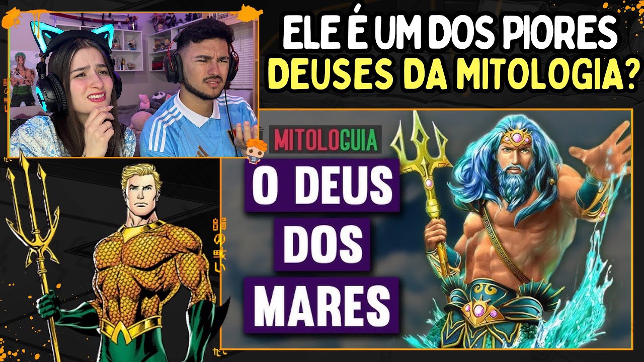 A História de Poseidon - MITOLOGIA GREGA | Guilherme analisa | Apenas uma Live