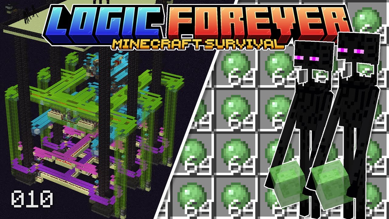 Эндермены выращивают слизь? — Logic Forever: Эпизод №10 — Minecraft 1.21