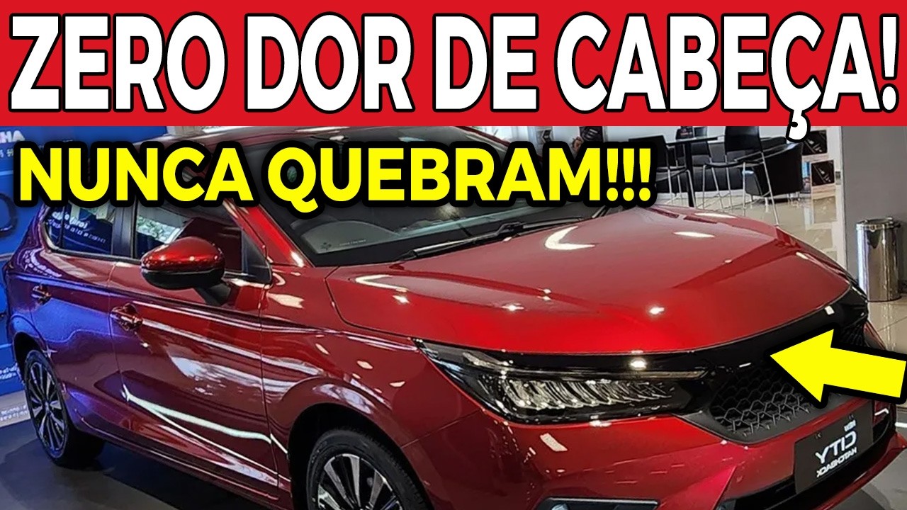 🔧🚗 5 CARROS BONS E BARATOS QUE NÃO QUEBRAM NUNCA! DURAM UMA VIDA!