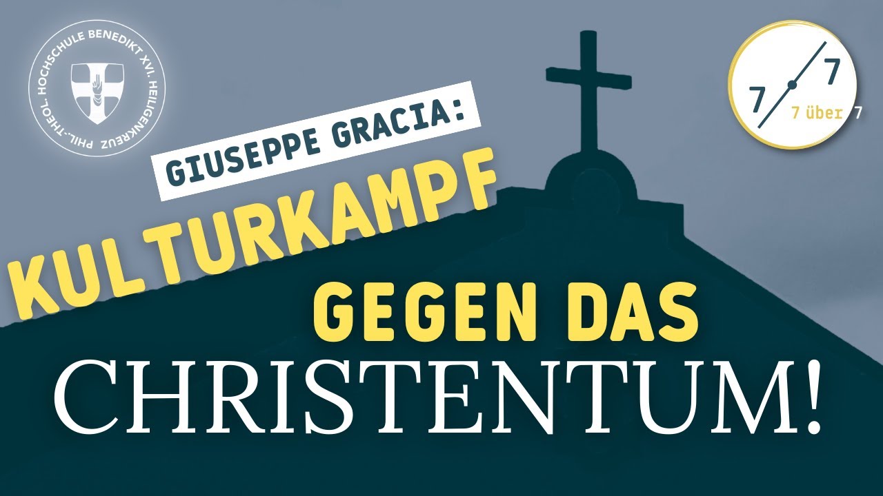 Der säkulare Kulturkampf gegen das Christentum | Giuseppe Gracia | 7über7