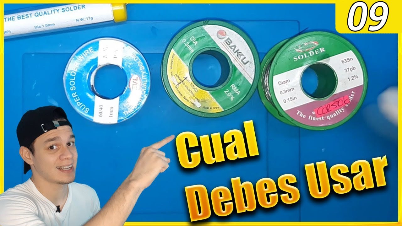 Tipos de estaño: Aleaciones y cual usar