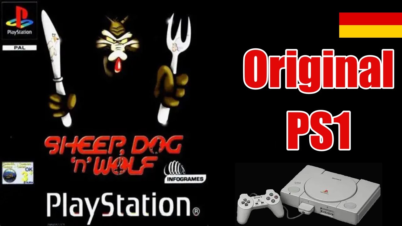 Sheep, Dog 'n' Wolf (PS1) Komplettes Spiel 100%  [Deutsch] [Keine Kommentare]