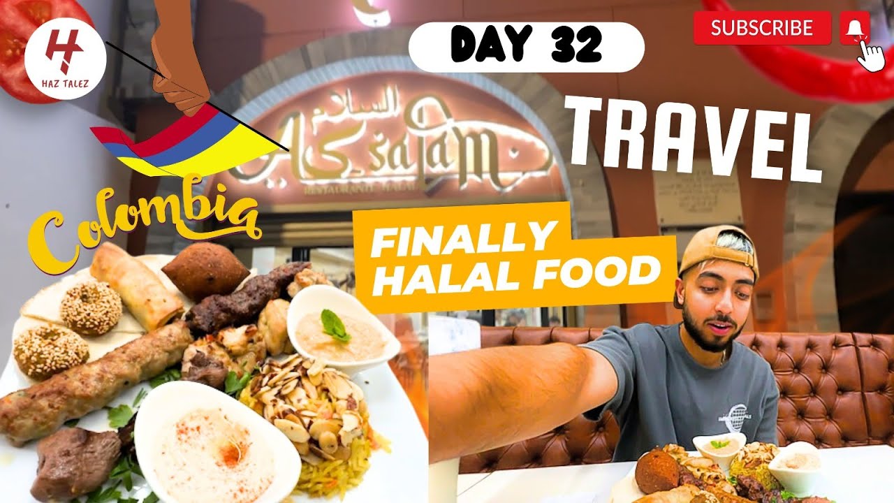 Finally! Halal Food in Medellin, Colombia | A Must Visit! - DAY 32