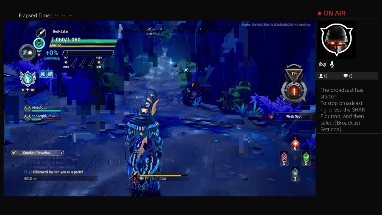 Red-Jafar's Live test DAUNTLESS