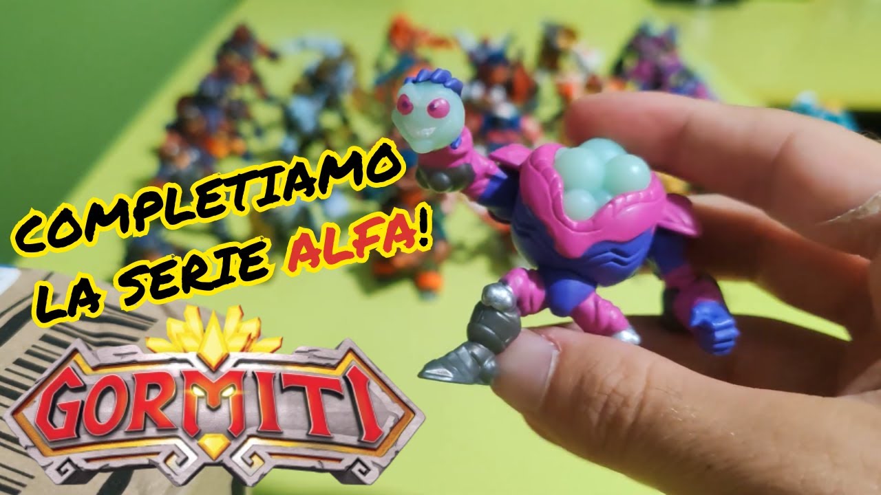 Ho finito la serie Alfa! Una perla rara! Gormiti Unboxing #42