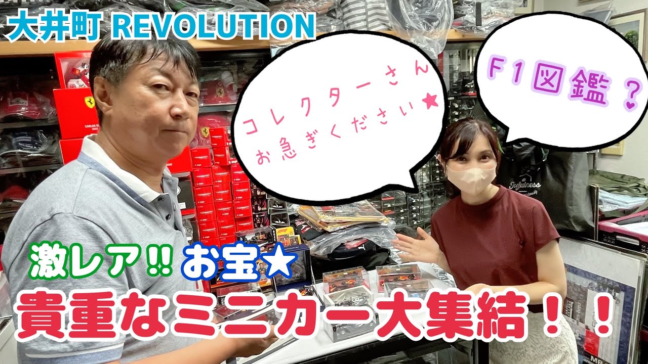 【F1】コレクター必見！激レアミニカー大集結！！謎のF1図鑑とは？！
