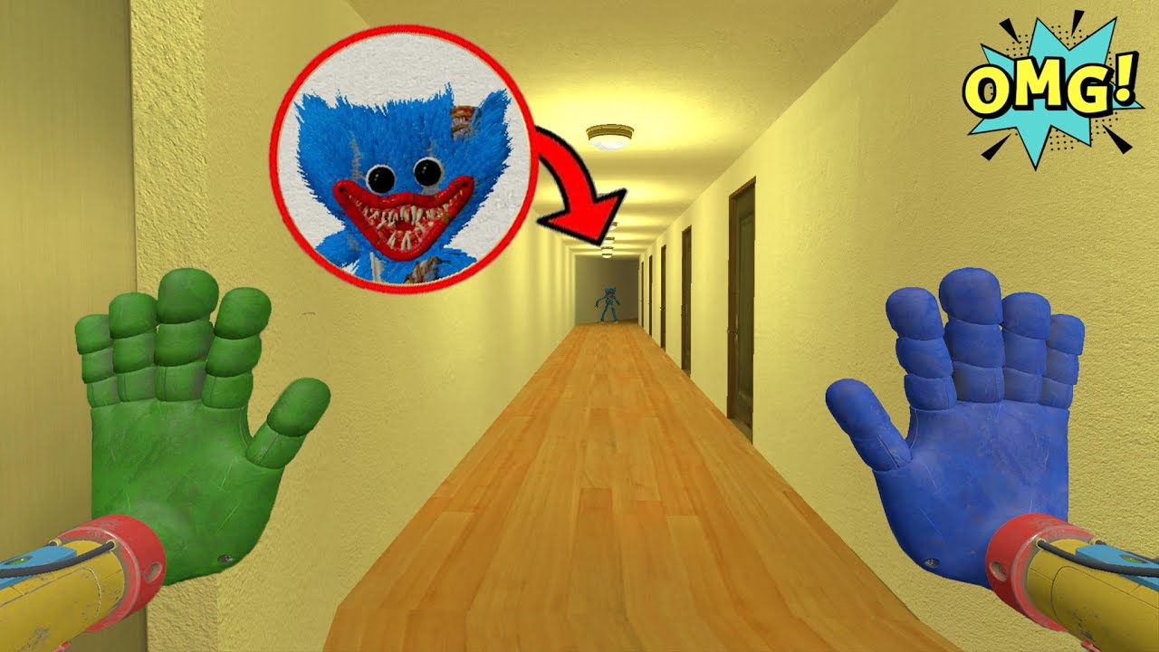 I FOUND HUGGY WUGGY IN THE STRANGE PLACE IN LIMINAL HOTEL | Garry's Mod - Poppy Playtime !