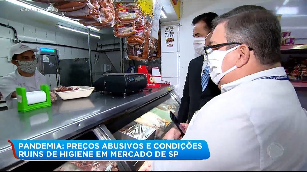 Xerife do Consumidor descobre preços abusivos e más condições de higiene em mercado de SP