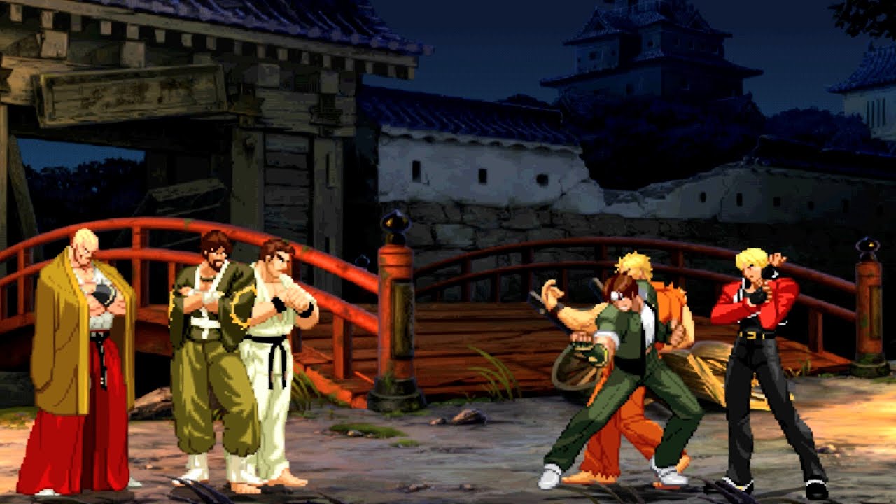 KOF Mugen || Fathers Vs Sons || Saisyu Geese Takuma VS Kyo Ryo Rock || Battle Between Fathers & Sons
