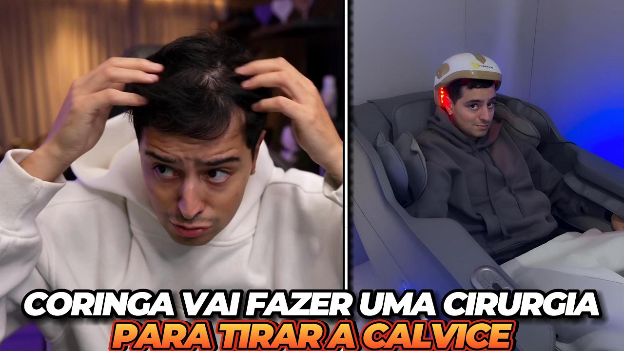 CORINGA VAI TIRAR A CALVICE