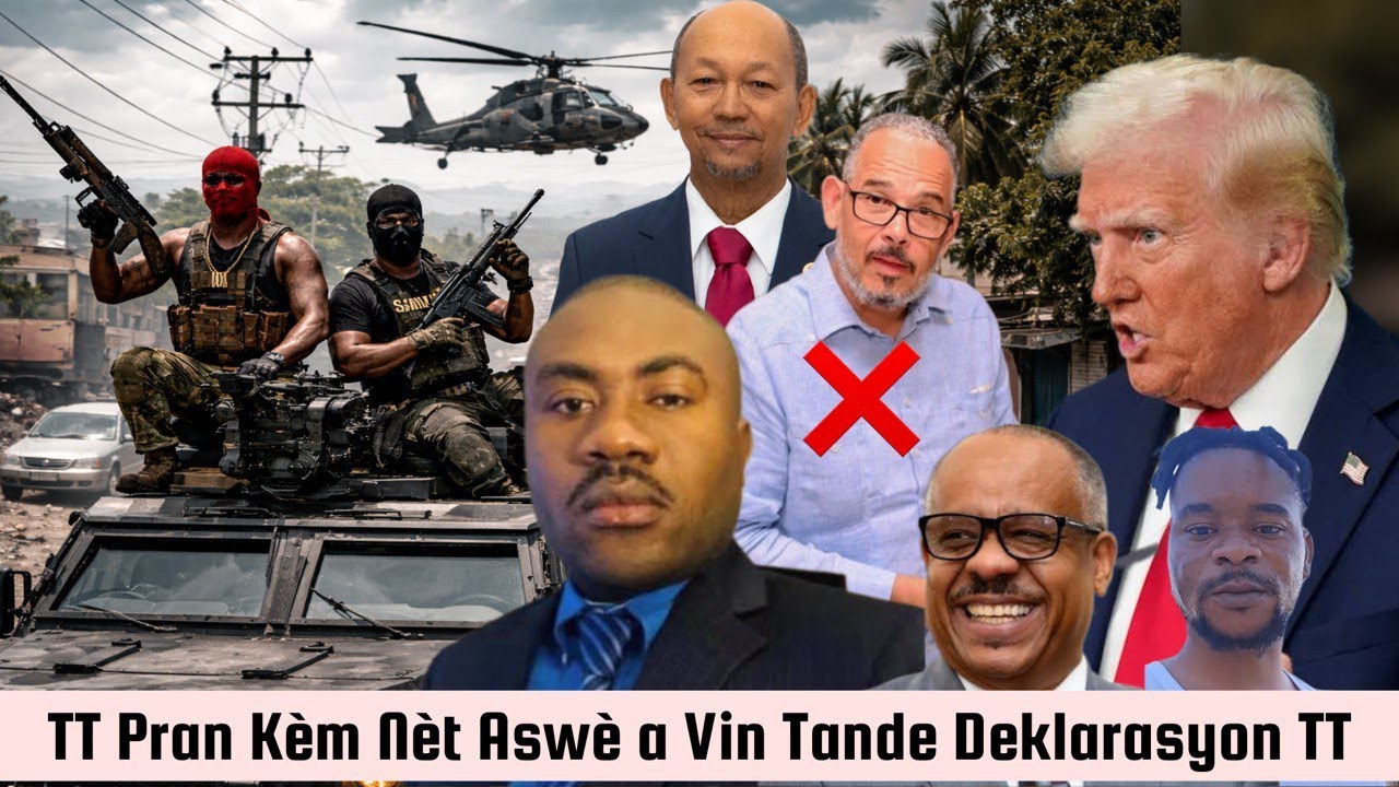 TT Pale Klè Ak Otorite Ameriken Yo Se Konsa Gason Pale TT Mande Pou Yo Met Ayiti Yon Eta Pou Etazini