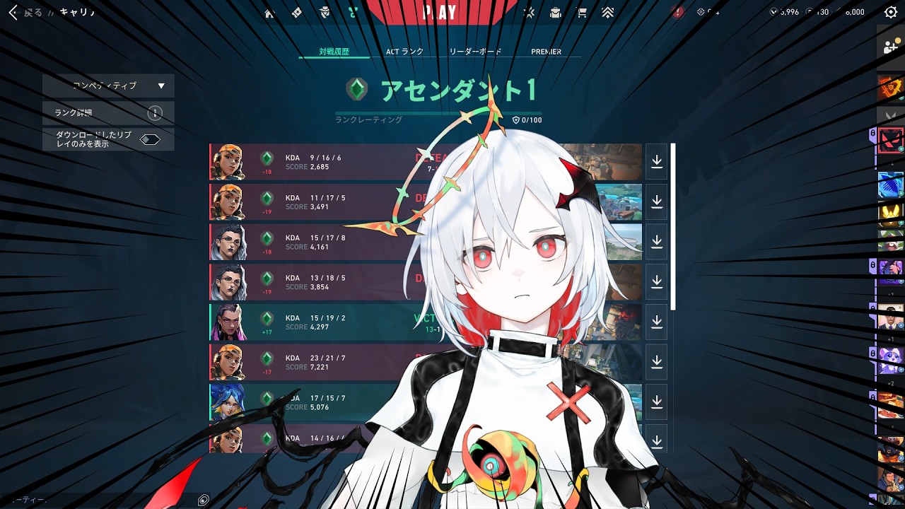 気が触れている（VALORANT】