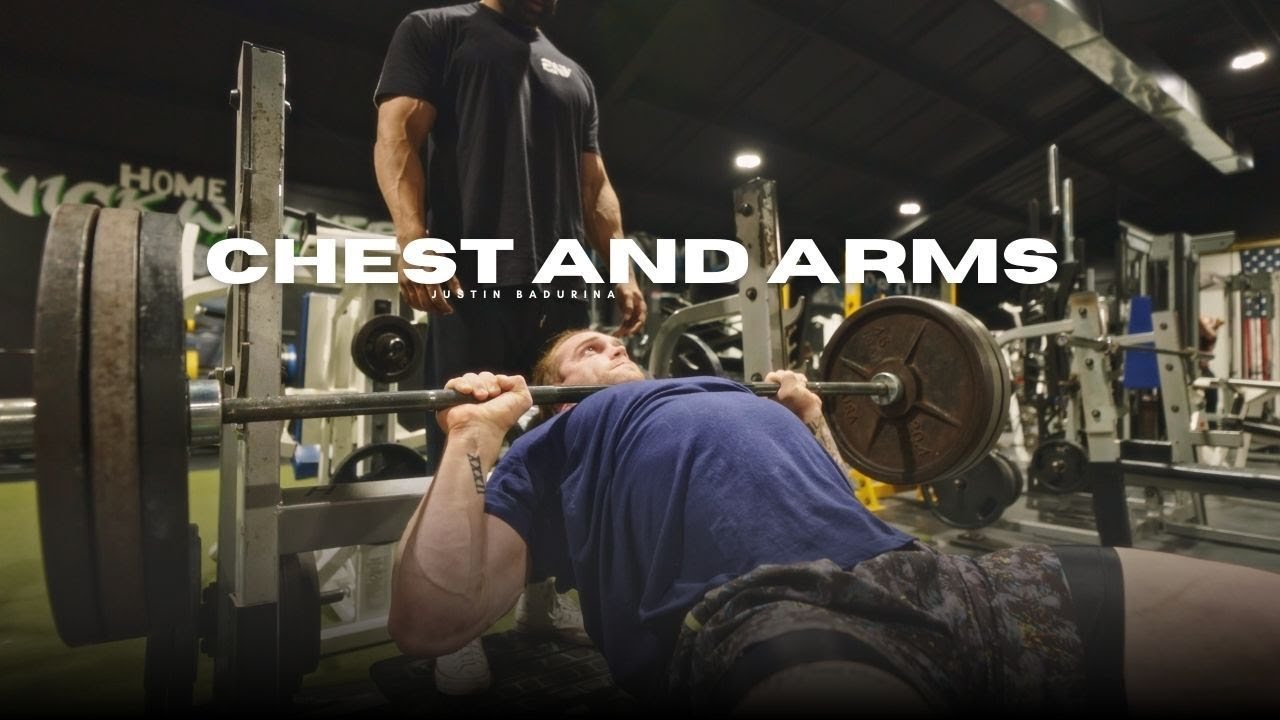 Get a massive chest and arm pump with this workout