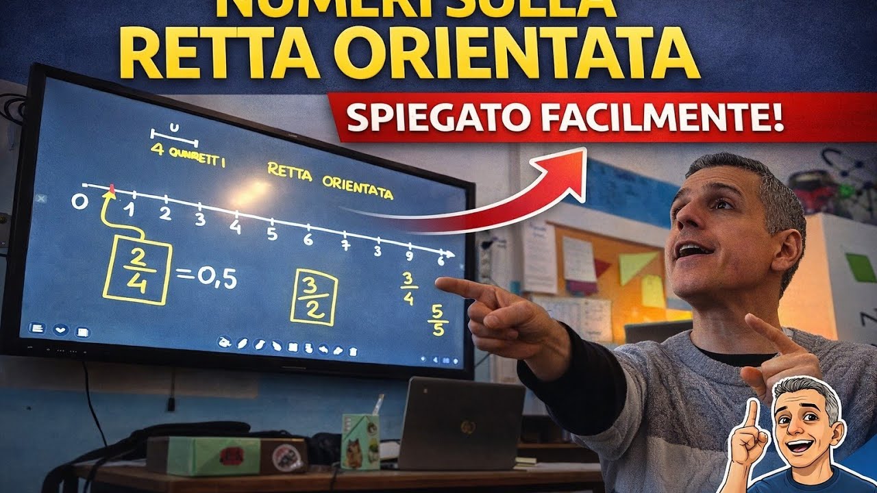 Rappresentare le frazioni sulla semiretta orientata