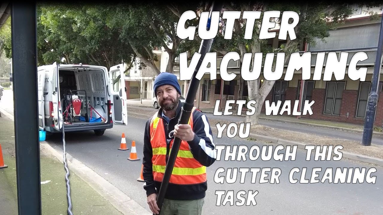 Be Safe while Cleaning Gutters | SkyVac Interceptor Gutter Vacuum System | Lets Walk You Through