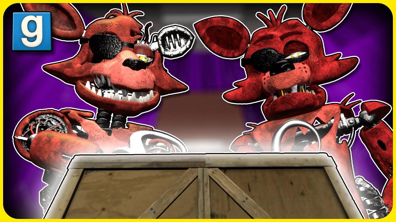 [GMOD FNAF] Лиса против Ящика