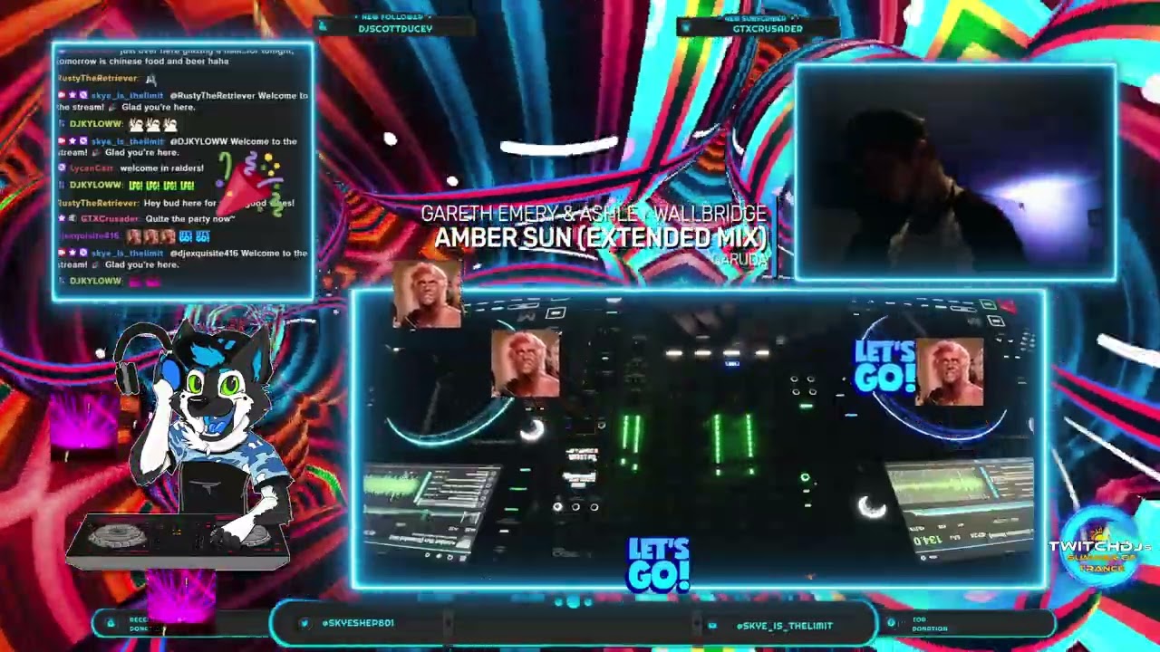 2025 NOV 26 Twitch DJs Summer of Trance Raid Train // first hype train!!!!!!