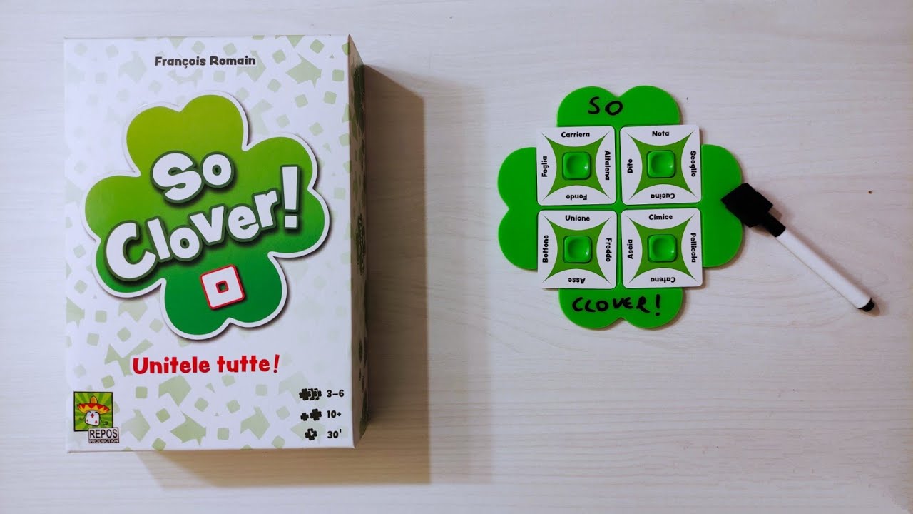 So Clover! unboxing e regolamento