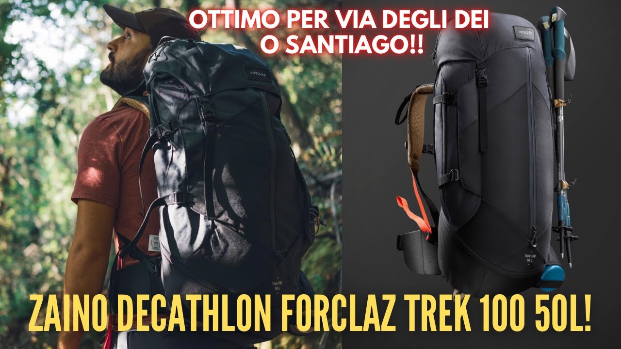 Zaino Decathlon Trek 100 50L - Recensione super dettagliata!