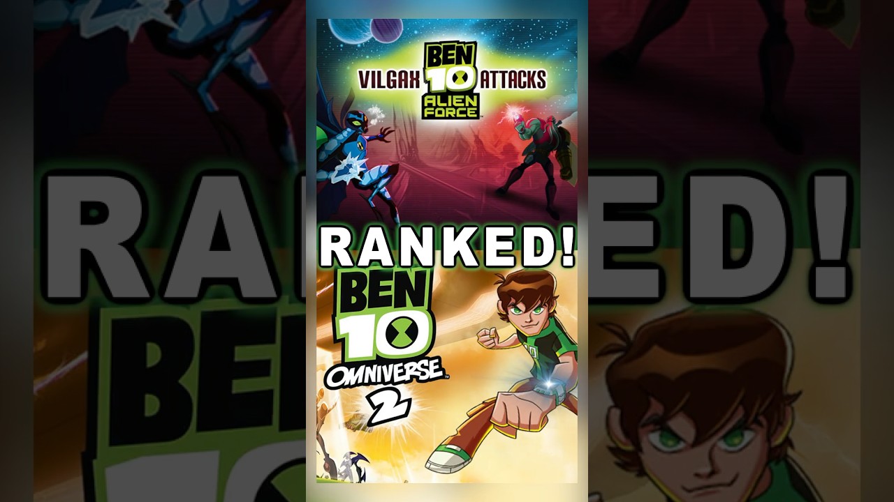 Все игры Ben 10 на DS: от худшей к лучшей! #ben10 #рейтинг #fyp
