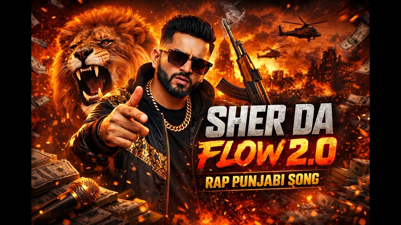 SHER DA FLOW 2.0 🦁🔥 | Official Punjabi Rap Song 2026 | Level High Attitude | Desi Hip Hop