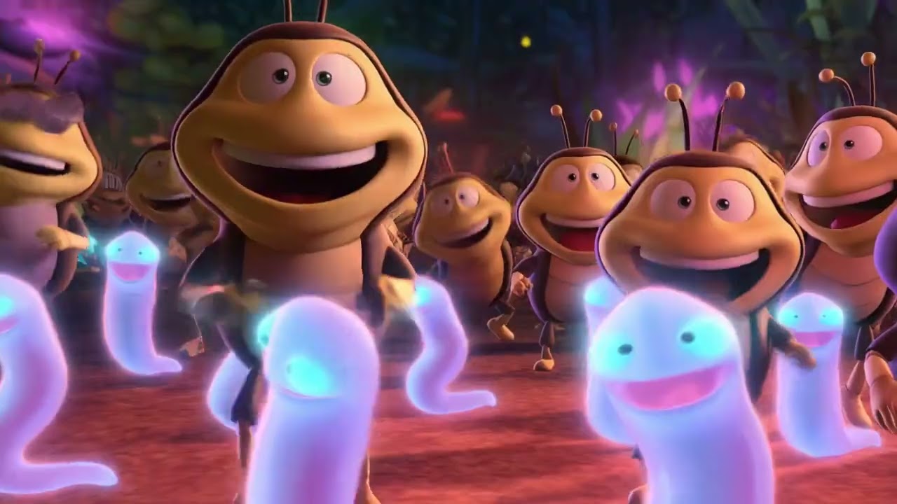 🌟 The Glow Worm Party | Fun Kids Dance Song | Animal Party Song for Children