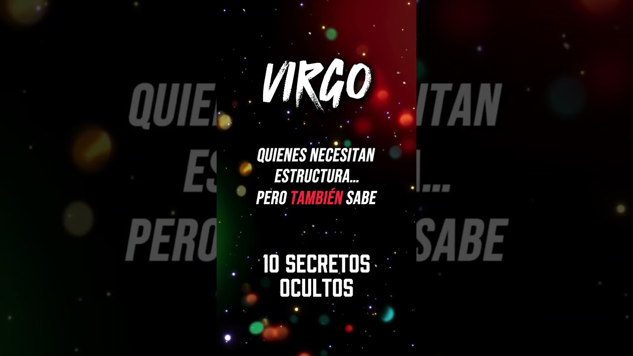 VIRGO ♍️ 10 SECRETOS