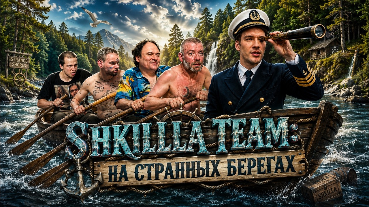 SHKILLA TEAM ll ПРИРОДА, ОЗЕРО, ЛОДКИ, ДРУЗЬЯ