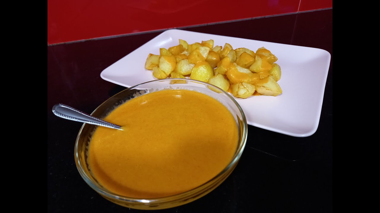 Salsa brava - La original - Sin tomate ** Monsieur cuisine Smart, Connect y Plus **